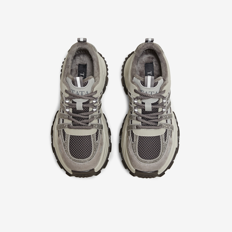 TATA/他她2026春商场同款时尚休闲百搭女老爹鞋新款CJY01AM6