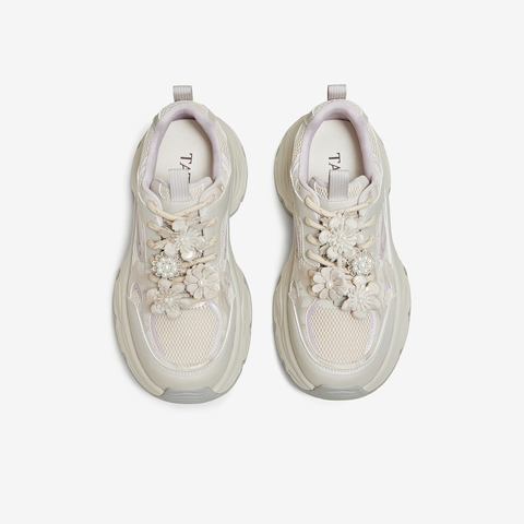 TATA/他她2026春商场同款时尚休闲百搭女老爹鞋新款CHM01AM6