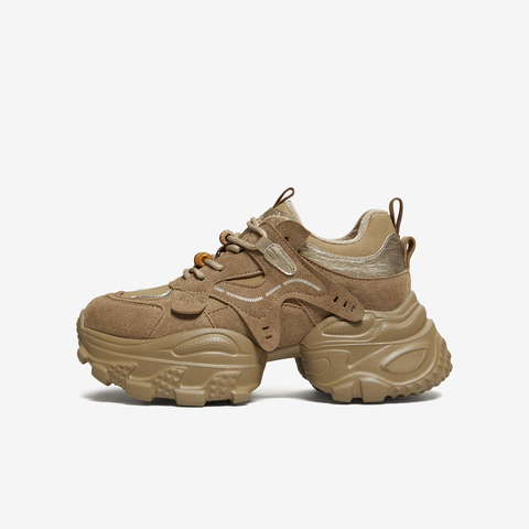 TATA/他她2026春商场同款时尚休闲百搭女老爹鞋新款5OG29AM6