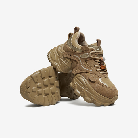 TATA/他她2026春商场同款时尚休闲百搭女老爹鞋新款5OG29AM6