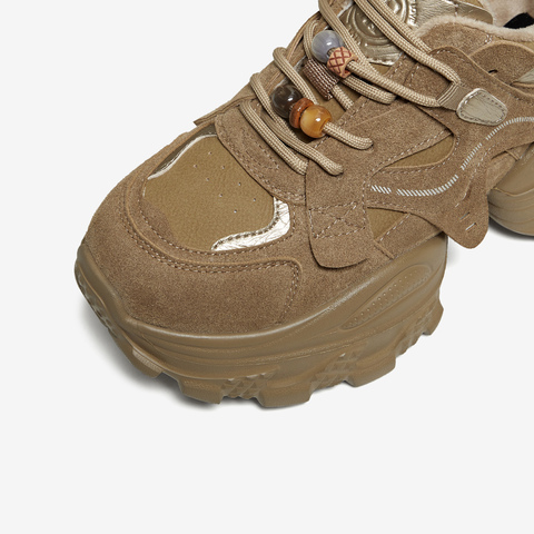 TATA/他她2026春商场同款时尚休闲百搭女老爹鞋新款5OG29AM6