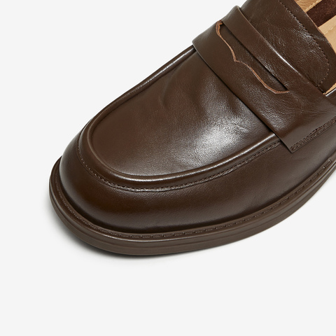 TATA/他她2026春商场同款时尚休闲百搭乐福鞋新款JZY01AA6