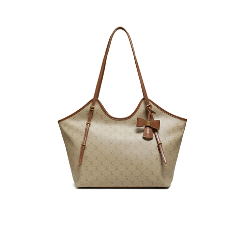 TATA/他她2026春商场同款通勤女气质简约托特包新款X3545AX6