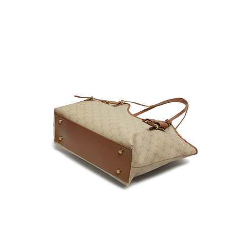 TATA/他她2026春商场同款通勤女气质简约托特包新款X3545AX6