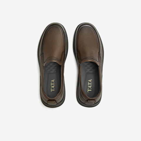 TATA/他她2026春商场同款时尚休闲男皮鞋新款QHT01AM6