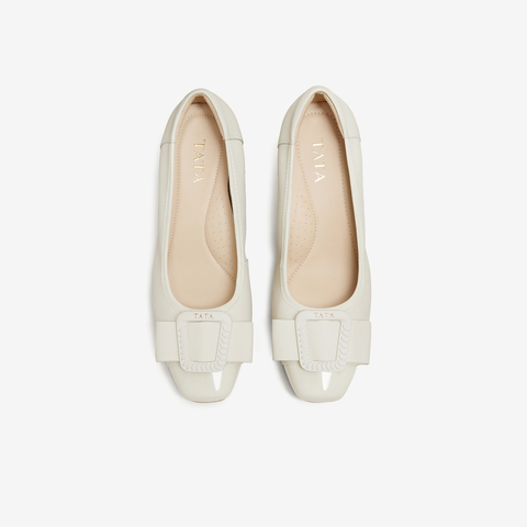 TATA/他她2026春商场同款时尚百搭简约圆头女中高单鞋新款URH04AQ6