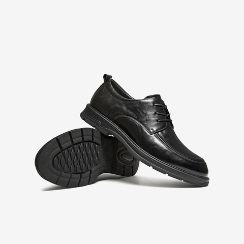 TATA/他她2026春商场同款纯色舒适百搭皮鞋男新款OFX01AM6