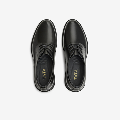 TATA/他她2026春商场同款纯色舒适百搭正装皮鞋男新款OFW01AM6