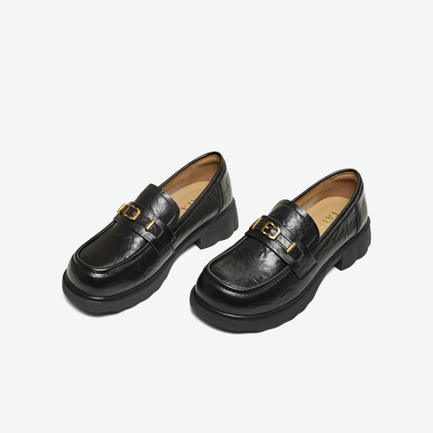 TATA/他她2026春商场同款时尚休闲百搭乐福鞋新款CLP02AA6