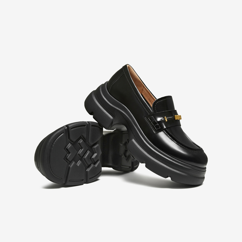 TATA/他她2026春商场同款时尚休闲百搭乐福鞋新款7OLA6AA6