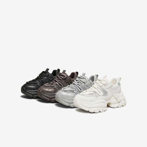 TATA/他她2026春商场同款时尚休闲百搭女老爹鞋新款CY214AM6