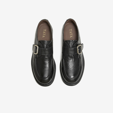 TATA/他她2026春商场同款时尚休闲百搭乐福鞋新款JZZ01AM6