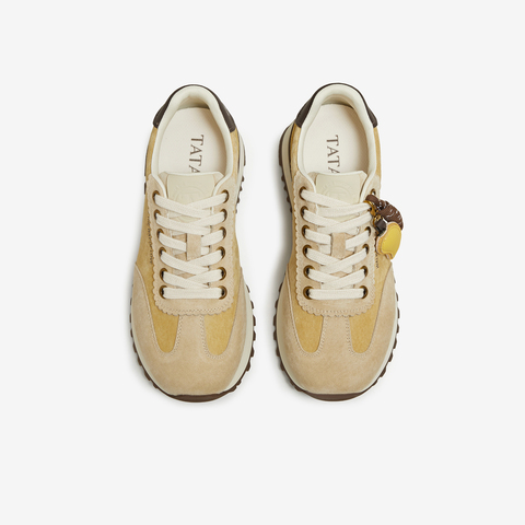 TATA/他她2026春厚底阿甘鞋女透气休闲运动鞋新款CJH02AM6