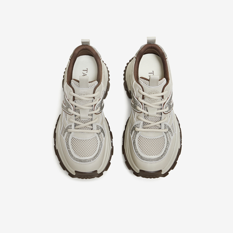 TATA/他她2026春商场同款时尚休闲百搭女老爹鞋新款CJY02AM6