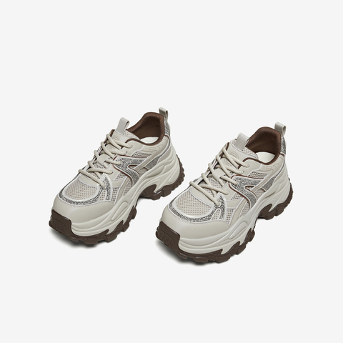 TATA/他她2026春商场同款时尚休闲百搭女老爹鞋新款CJY02AM6