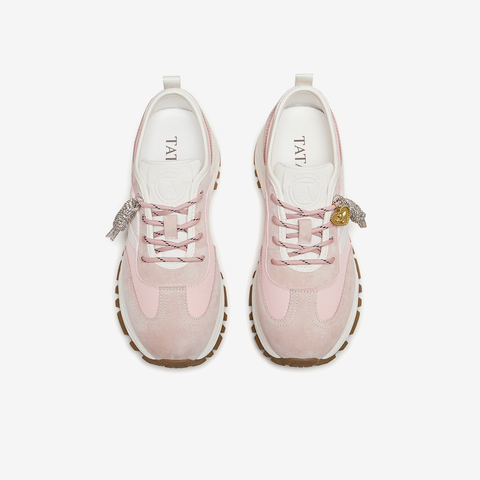 TATA/他她2026春商场同款阿甘鞋女休闲运动鞋新款WPC15AM6