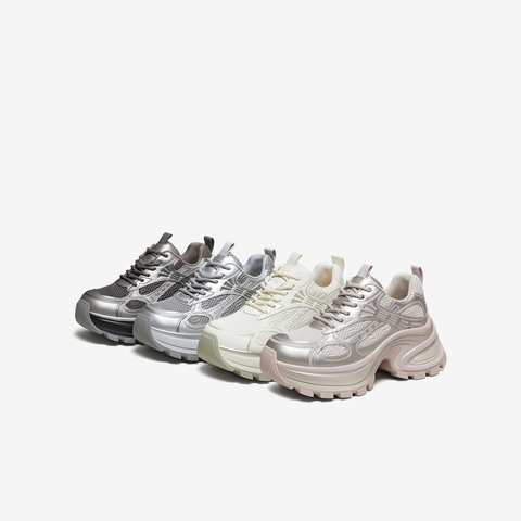 TATA/他她2026春时尚休闲老爹鞋女新款CZX01AM6