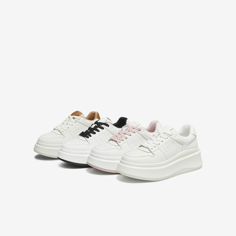 TATA/他她2026春女时尚休闲板鞋新款GCD07AM6