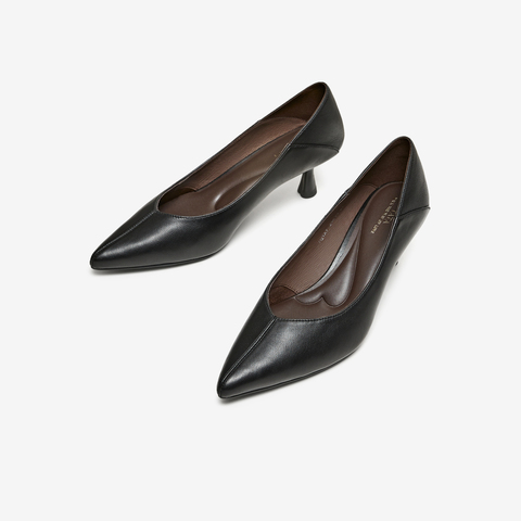 TATA/他她2026春商场同款时尚百搭简约女中高单鞋新款7QTA7AQ6