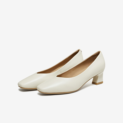 TATA/他她2026春商场同款时尚百搭简约圆头女中高单鞋新款UZJ01AQ6