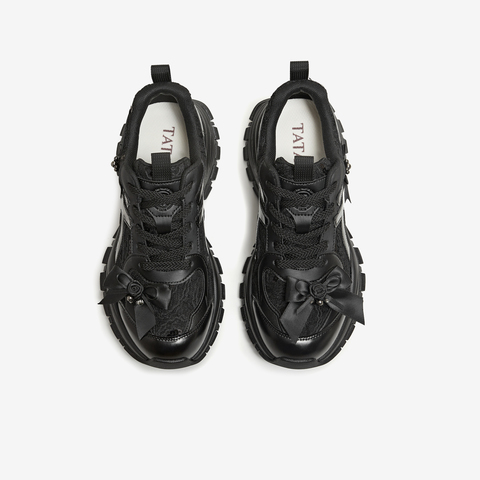 TATA/他她2026春商场同款时尚休闲百搭女老爹鞋新款52B01AM6