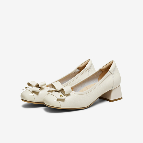 TATA/他她2026春商场同款时尚百搭简约女中高单鞋新款X8MA7AQ6