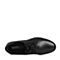 Teenmix/天美意春专柜同款黑色牛皮/织物舒适方跟男单鞋2GJ01AM8