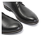 Teenmix/天美意秋专柜同款黑色牛皮革商务风方跟德比鞋男单鞋2JM01CM8