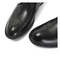 Teenmix/天美意秋专柜同款黑色牛皮革英伦风方跟德比鞋男单鞋2JO01CM8