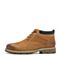 Teenmix/天美意冬商场同款棕色磨砂牛皮革方跟男休闲靴CAB01DD8