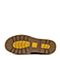 Teenmix/天美意冬商场同款棕色牛剖层皮革休闲风方跟马丁靴女短靴（绒里）AT131DD8