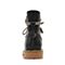 Teenmix/天美意冬商场同款黑色皮革休闲风方跟马丁靴女短靴AT131DD8