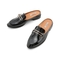 Teenmix/天美意夏新款商场同款黑色漆皮牛皮革女皮凉鞋6T534BH9