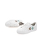 Teenmix/天美意春新款商场同款白色海洋元素牛皮革女休闲鞋板鞋CH323AM9
