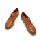Teenmix/天美意春新款商场同款棕色擦色布洛克牛皮革女皮鞋CBQ25AM9