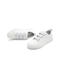 Teenmix/天美意春新款商场同款白色韩版学生牛皮革女休闲鞋AT571AM9
