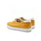 Teenmix/天美意春新款商场同款黄色牛皮革女皮鞋板鞋6W705AQ9