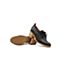 Teenmix/天美意春新款商场同款黑色高跟粗跟优雅牛皮革女皮鞋6U224AM9