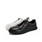 Teenmix/天美意夏新款商场同款白色软面皮鞋套脚男休闲鞋CFV01BM9