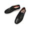 Teenmix/天美意夏新款商场同款黑色软面皮鞋男休闲鞋CFX01BM9