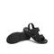 Teenmix/天美意夏新款商场同款黑色牛皮革旋转带男凉鞋2NW01BL9