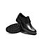 Teenmix/天美意秋新款商场同款黑色商务绑带有型气质牛皮男正装鞋2OX01CM9