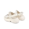 Teenmix/天美意夏新款商场同款米白色厚底魔术贴女皮凉鞋AU431BL9