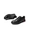 Teenmix/天美意秋新款商场同款黑色时尚运动绑带男休闲鞋CCV03CM9