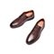 Teenmix/天美意秋新款商场同款棕色商务正装德比鞋男皮鞋62201CM9