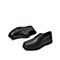 Teenmix/天美意秋新款商场同款黑色绑带舒适男休闲鞋2PE02CM9