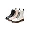 Teenmix/天美意冬新款商场同款潮流字母绑带女马丁靴CR160DZ9