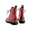 Teenmix/天美意冬新款商场同款红色系带方跟时尚马丁靴女中靴AV731DZ9