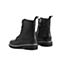 Teenmix/天美意冬新款商场同款黑绒里系带方跟时尚马丁靴女中靴AV731DZ9