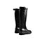 Teenmix/天美意冬新款黑色时尚帅气皮带扣骑士靴及膝靴女皮靴A8991DG9